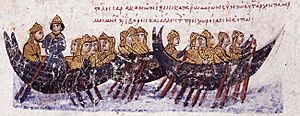 Saracen fleet against Crete