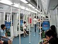 Shenzhen metro-bombardier train car