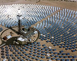 Solar One Power Plant 1993 California