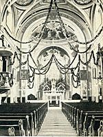 St. Mary's Seminary, interior Church of the Assumption, Perryville, MO