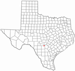 Location of Lakehills, Texas