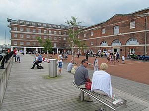 The Granary and Bakery at Royal Clarence Yard
