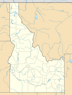 Black Pine Peak is located in Idaho