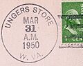 Unger Store WV Postmark