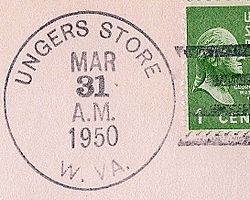 Unger Store WV Postmark.jpg