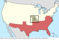 United States Central dispute change 1861-10-31