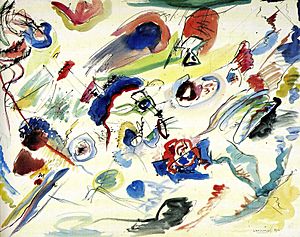 Untitled (First Abstract Watercolor) by Wassily Kandinsky