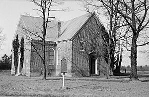 Vauter's Episcopal Church, U.S. Route 17, Loretto vicinity (Essex County, Virginia)