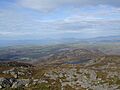 View north west from Rhinog Fawr