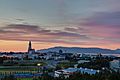 Vista de Reikiavik desde Perlan, Distrito de la Capital, Islandia, 2014-08-13, DD 118-120 HDR