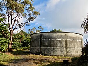 Water tower above Riki Spring