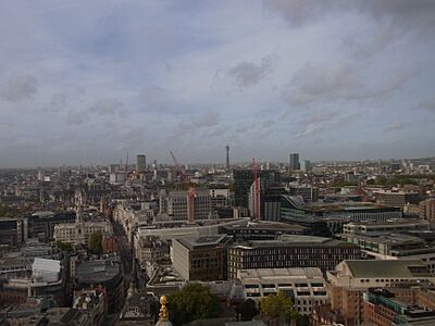West End from St Paul's Cathedral 22.10.2022