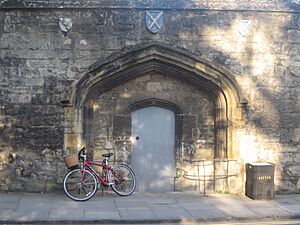 Worcester College, Oxford archway