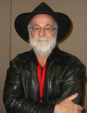 Pratchett at the 2012 New York Comic Con