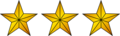 3 Gold Stars