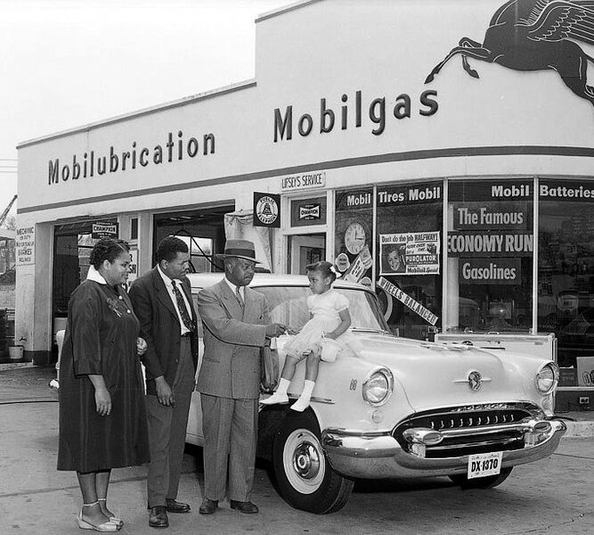 African Americans with Oldsmobile