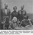 Albert M. Sacks, Pauli Murray, Dr. Mary Bunting; Alma Lutz, and Betty Friedan