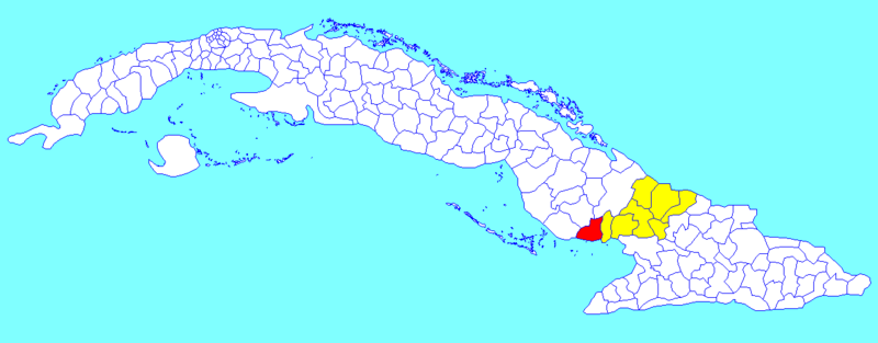 Amancio (Cuban municipal map)