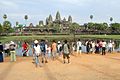 Angkor Wat Tourists