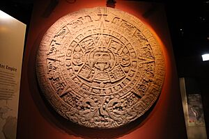 Aztec Sun Stone Replica FMNH