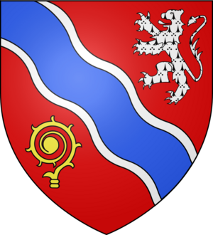 Blason ville fr Cormoranche-sur-Saône 01