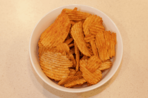 Bowl of Red Hot Riplets
