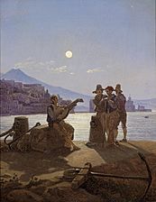Carl Gustav Carus - Italienische Fischer im Hafen von Neapel