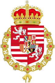 Coat of Arms of Ferdinand I of Austria (1503-1564) as King of Hungary and Bohemia