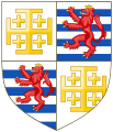 Coat of Arms of the House of Lusignan (Kings of Cyprus and Jerusalem)