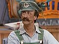 Danny Wells playing the live-action role of Luigi