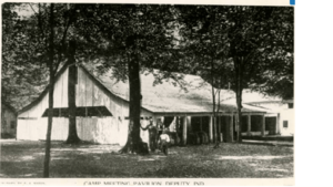 Deputy Camp Meeting Pavilion, c1900