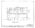 Drawing of a Longitudinal Section of the Amoureaux House in Ste Genevieve MO