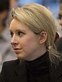 Elizabeth Holmes at a Nuclear nonproliferation discussion in 2013 - 130417-D-NI589-107 (cropped 2)