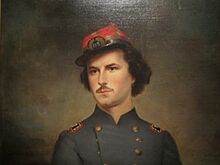 Elmer Ellsworth in National Portrait Gallery IMG 4388