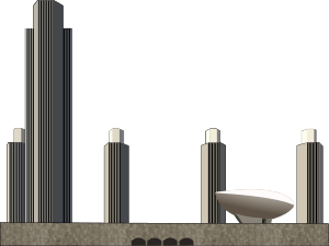 Empire State Plaza illustration