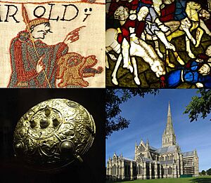 English medieval collage