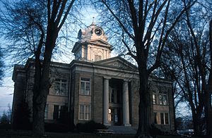 Franklin County Courthouse in Carnesville