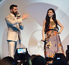 Fan BingBing and Hugh Jackman - 2014 (14184759884) (cropped)