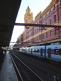 Flinders Street Station Platforms X-Trap Clock