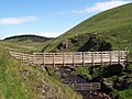 Footbridge at Uswayford - geograph.org.uk - 777692