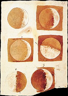 https://kids.kiddle.co/images/thumb/7/7a/Galileo_moon_phases.jpg/230px-Galileo_moon_phases.jpg