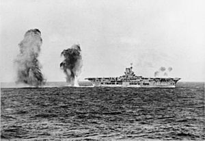 HMS Ark Royal attack