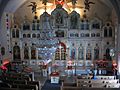 Iconostasis at Saint Mary's Russian Orthodox Church in McKeesport, PA