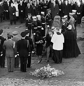 JFK Funeral and temporary grave November 25 1963