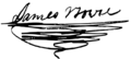 James Bowie signature