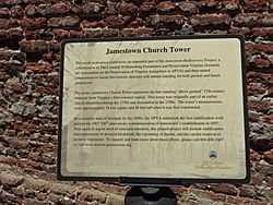 Jamestown Church, Historic Jamestowne, Colonial National Historical Park, Jamestown, Virginia (14402457316)