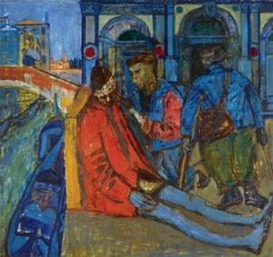 Joan Eardley - Beggars in Venice