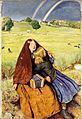 John Everett Millais - The Blind Girl, 1854-56