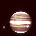 Jupiter and Europa (NIRCam) Commissioning Image