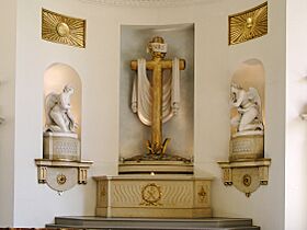 Karlstads domkyrka altar cross